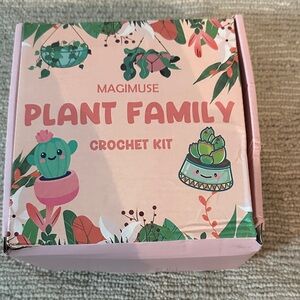 Open box Magimuse Plant Family Crochet Kit